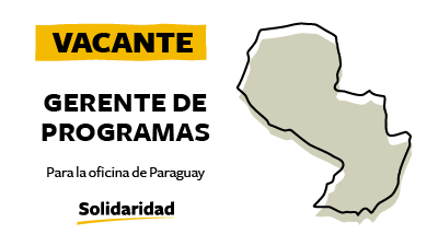 Vacante de empleo Paraguay, Solidaridad