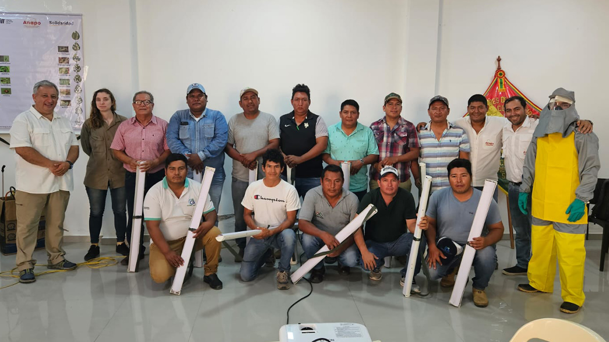 Entrega de certificados de Soya Sostenible en Bolivia, 2023