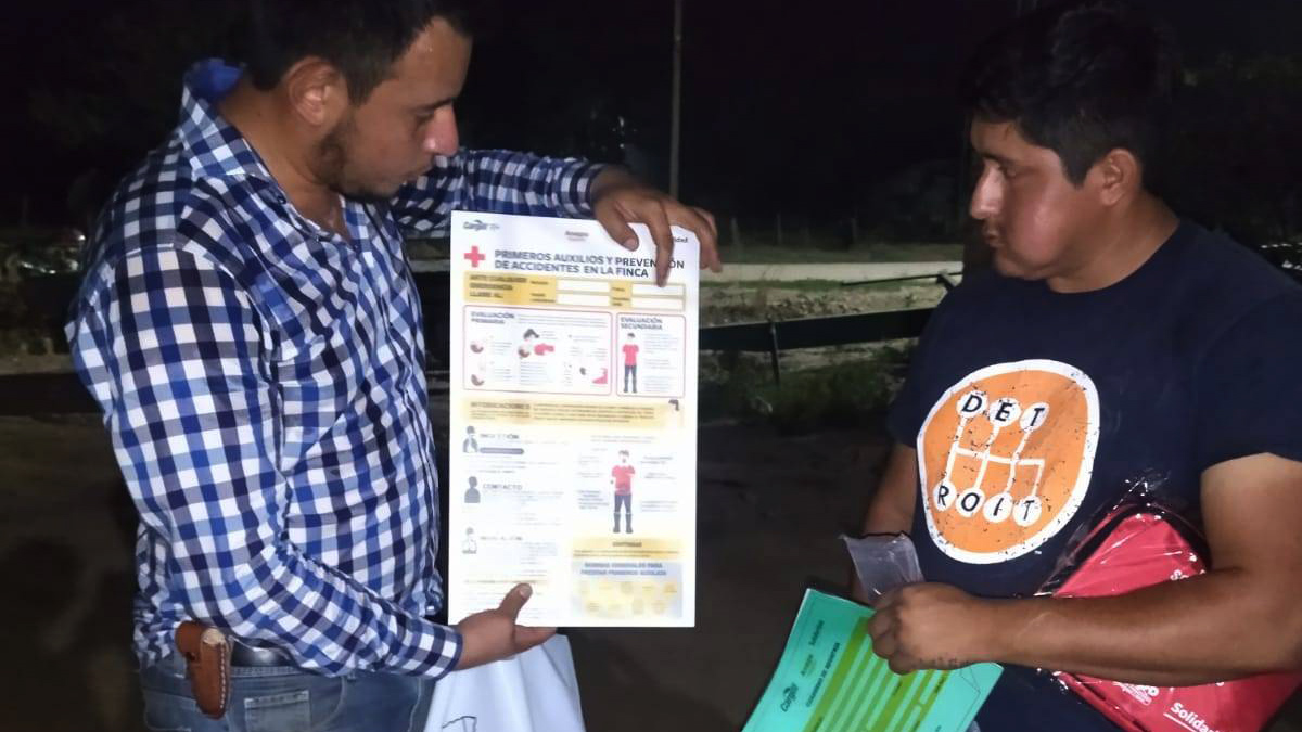 Entrega de insumos Soya Sostenible en Bolivia, Julio 2023