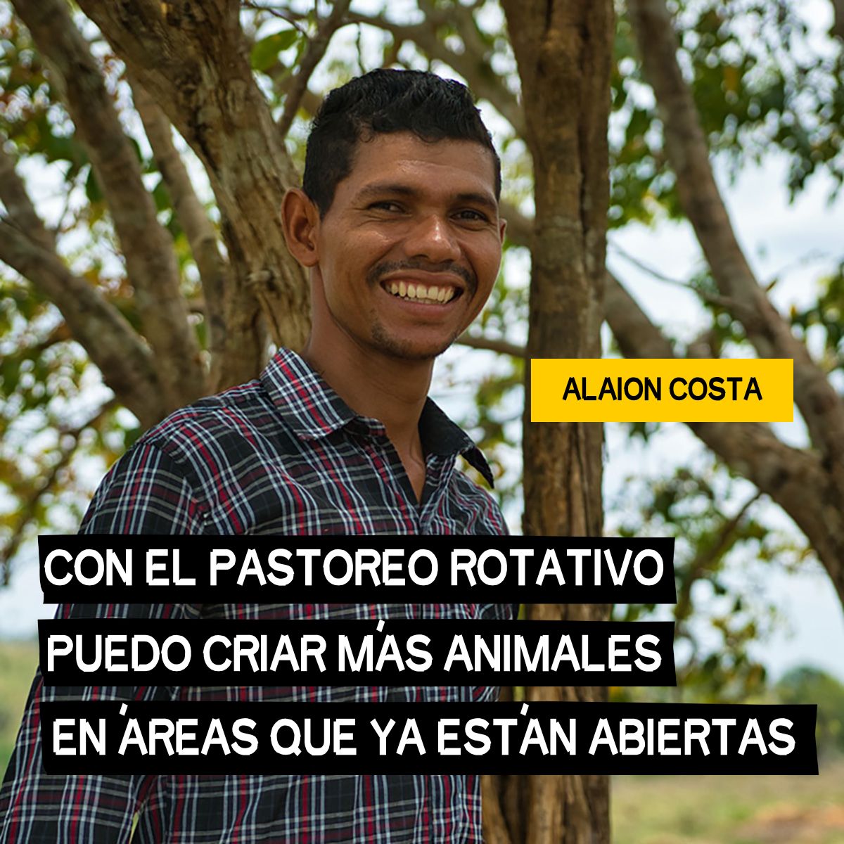 Alaion Costa, ganadero de Brasil en el programa Amazon&iacute;a Connect