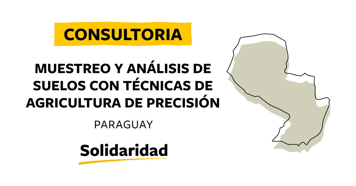 Consultoria Paraguay Muestreo y Análisis de Suelos