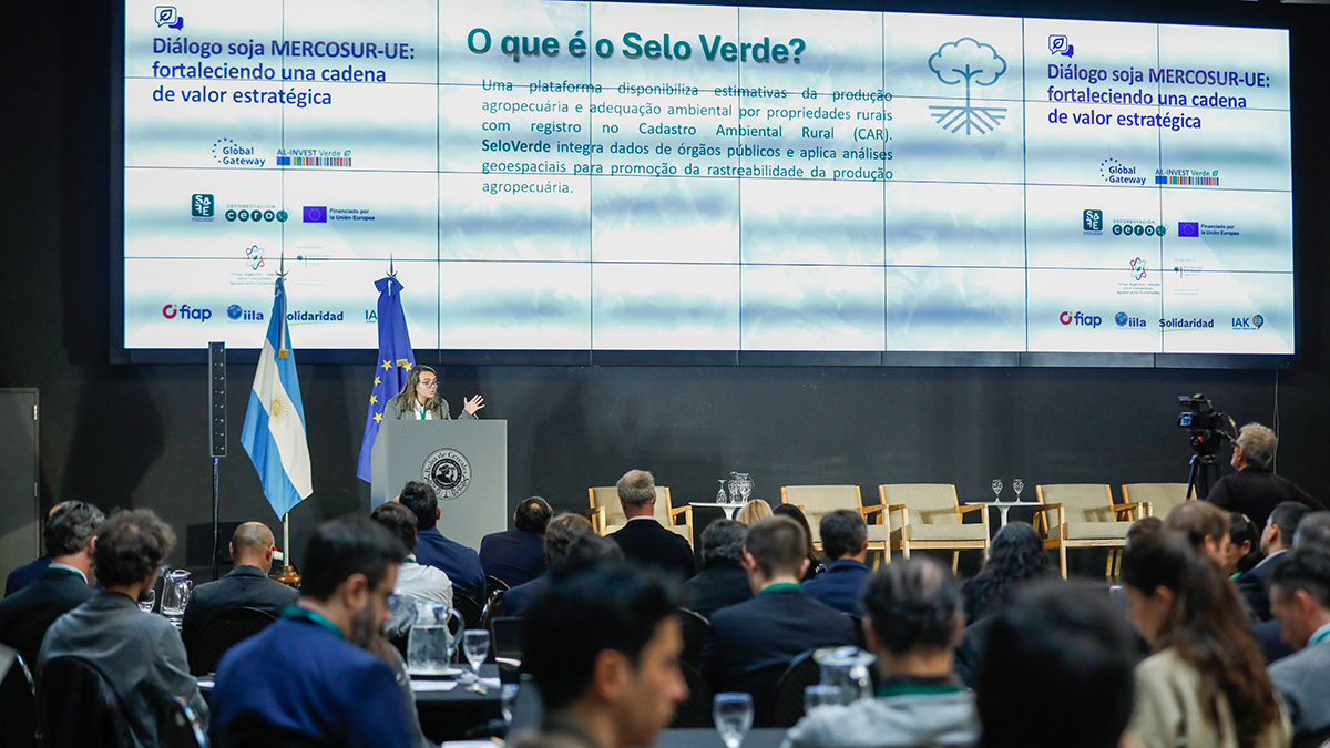 Dialogo Mercosur-UE EUDR Soja Selo Verde BRasil