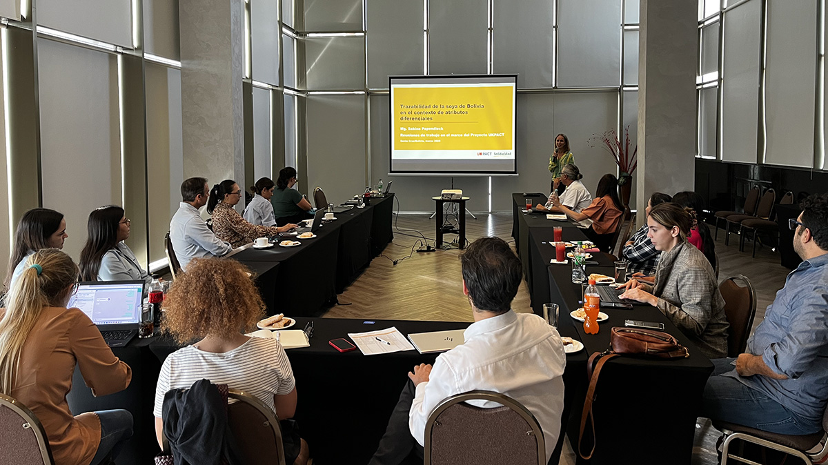Mesa de Soya Sostenible - Reuni&oacute;n Trabajo Trazabilidad