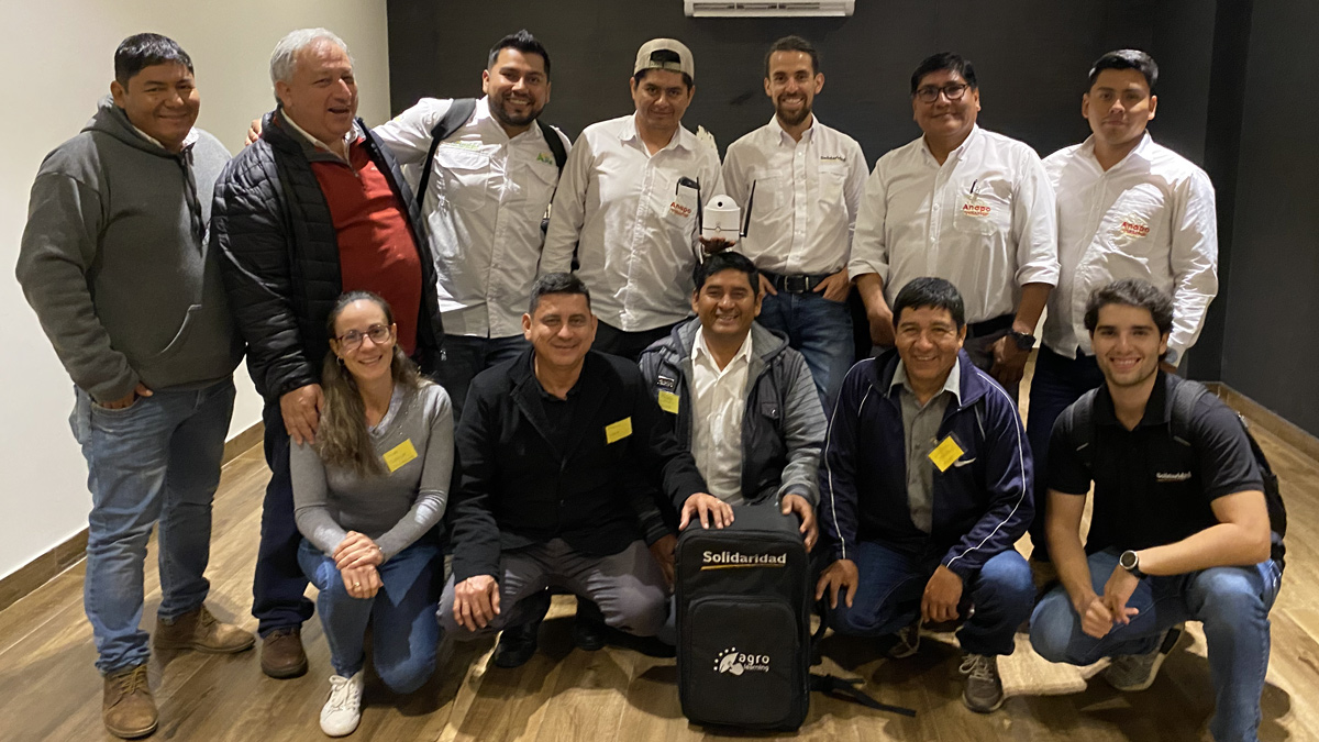 Agroelarning, formador de Formadores en Bolivia